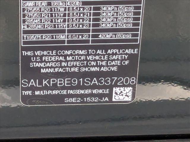 new 2025 Land Rover Range Rover car, priced at $163,410