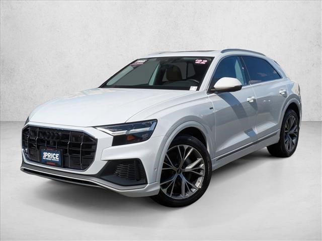 used 2022 Audi Q8 car, priced at $41,990