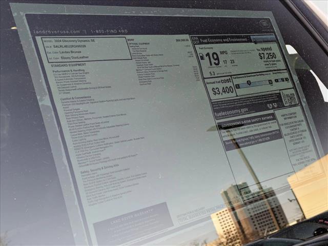 new 2024 Land Rover Discovery car, priced at $74,064