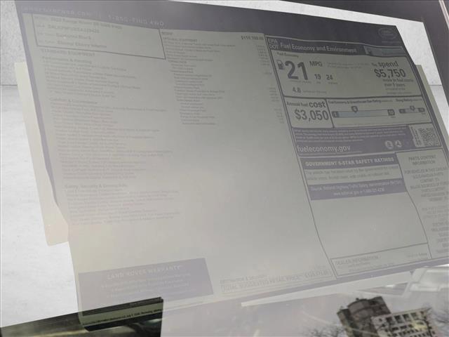 new 2025 Land Rover Range Rover car, priced at $129,075