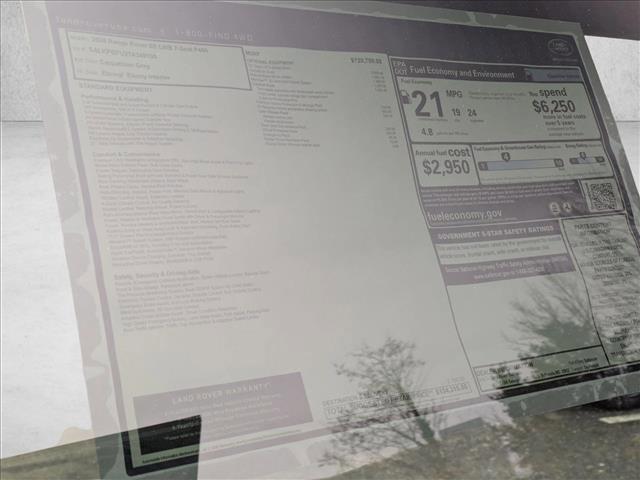 new 2026 Land Rover Range Rover car, priced at $134,315