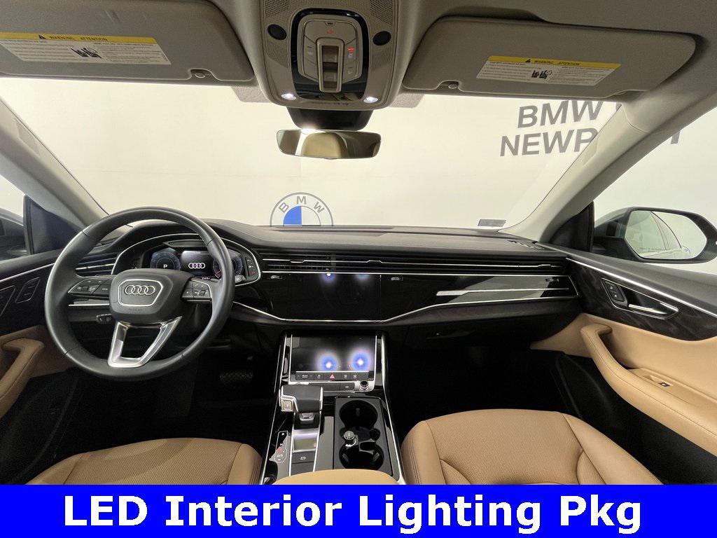 used 2023 Audi Q8 car, priced at $47,995