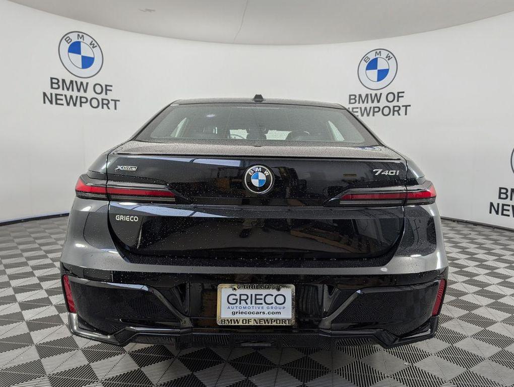 new 2026 BMW 740 car, priced at $108,635
