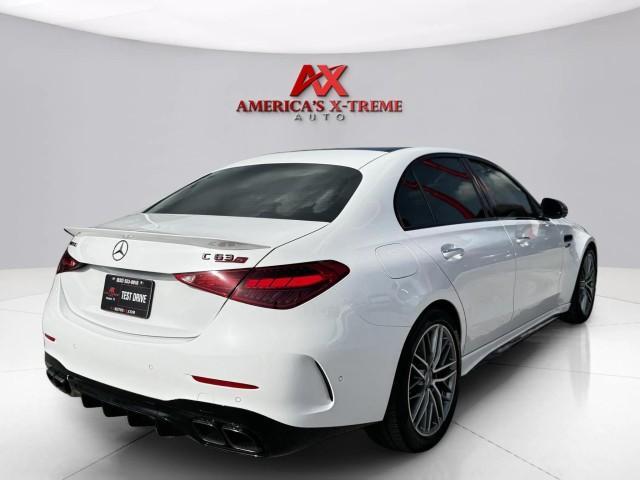 used 2024 Mercedes-Benz AMG C 63 car, priced at $57,499