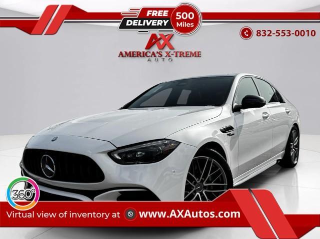 used 2024 Mercedes-Benz AMG C 63 car, priced at $59,999
