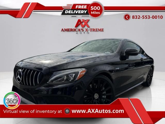 used 2018 Mercedes-Benz AMG C 43 car, priced at $24,499