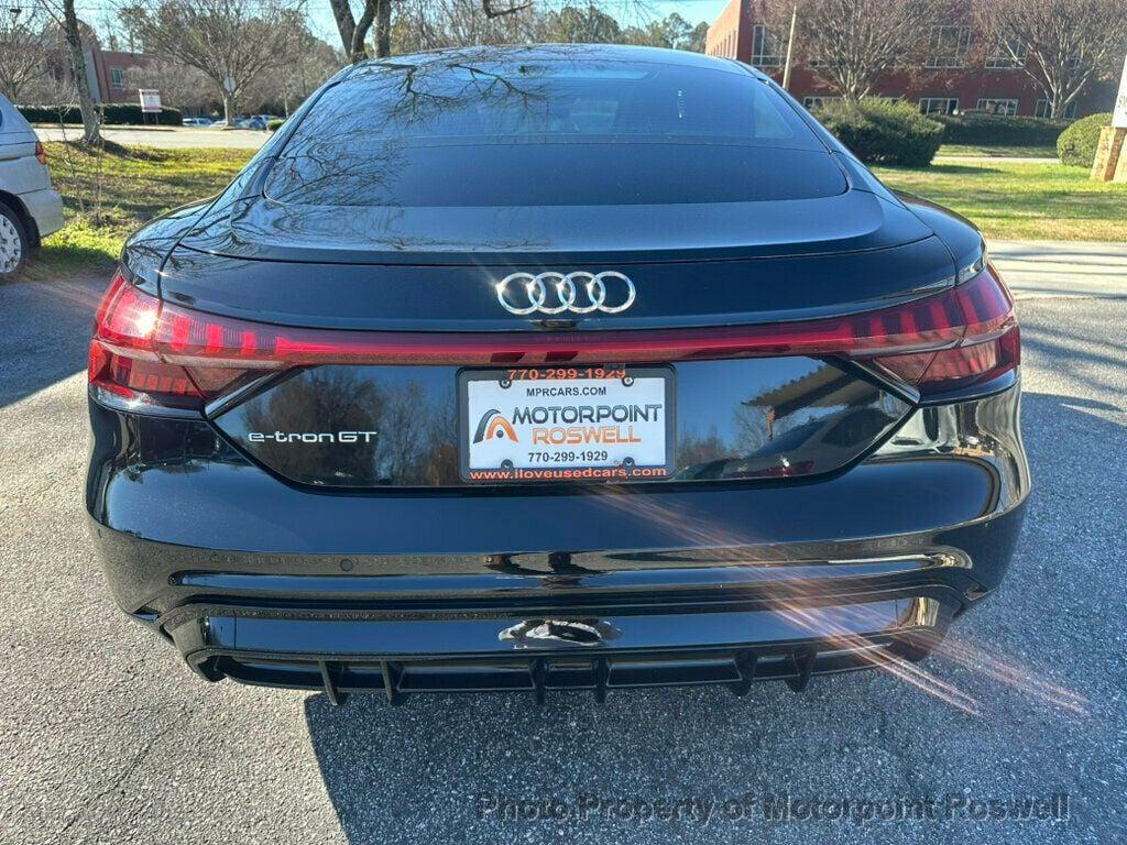used 2022 Audi e-tron GT car, priced at $37,500