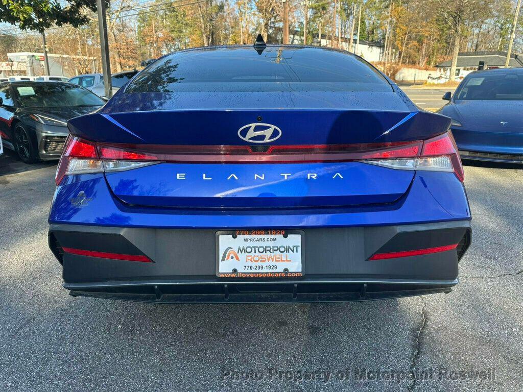 used 2024 Hyundai Elantra car, priced at $17,999