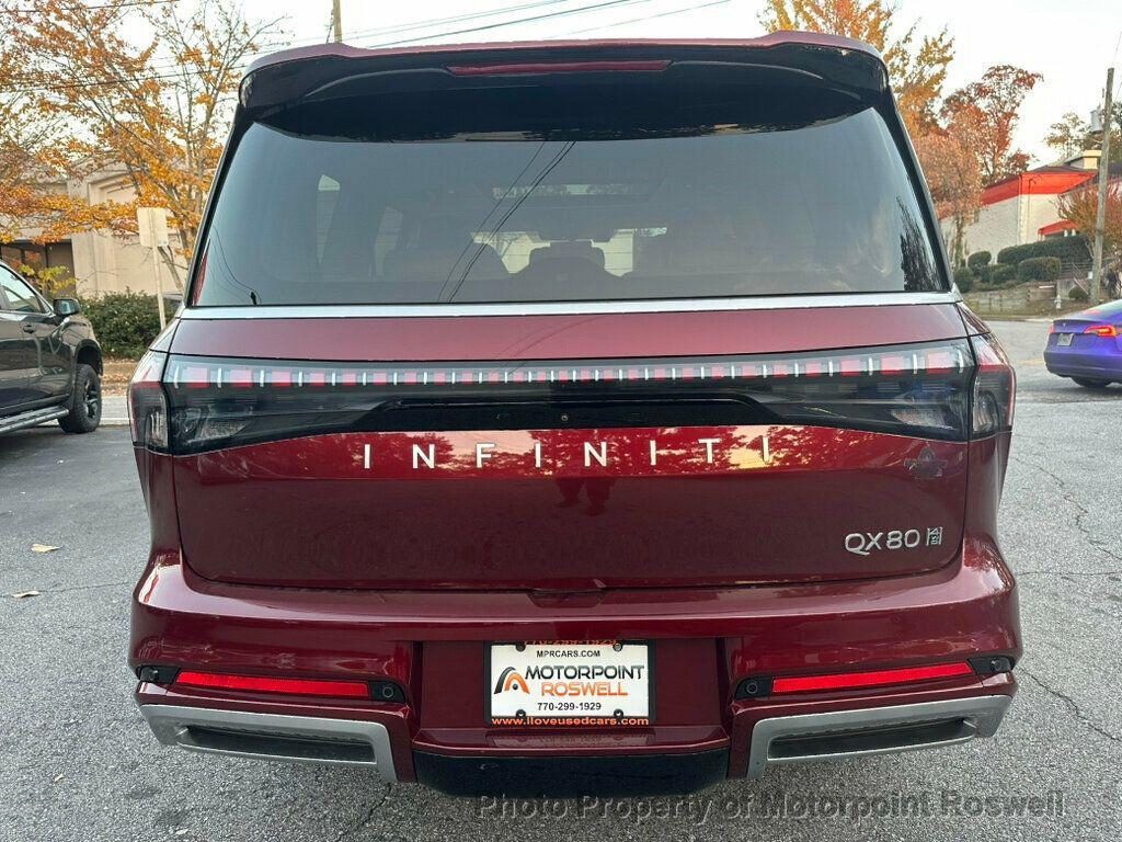 used 2025 INFINITI QX80 car, priced at $73,999
