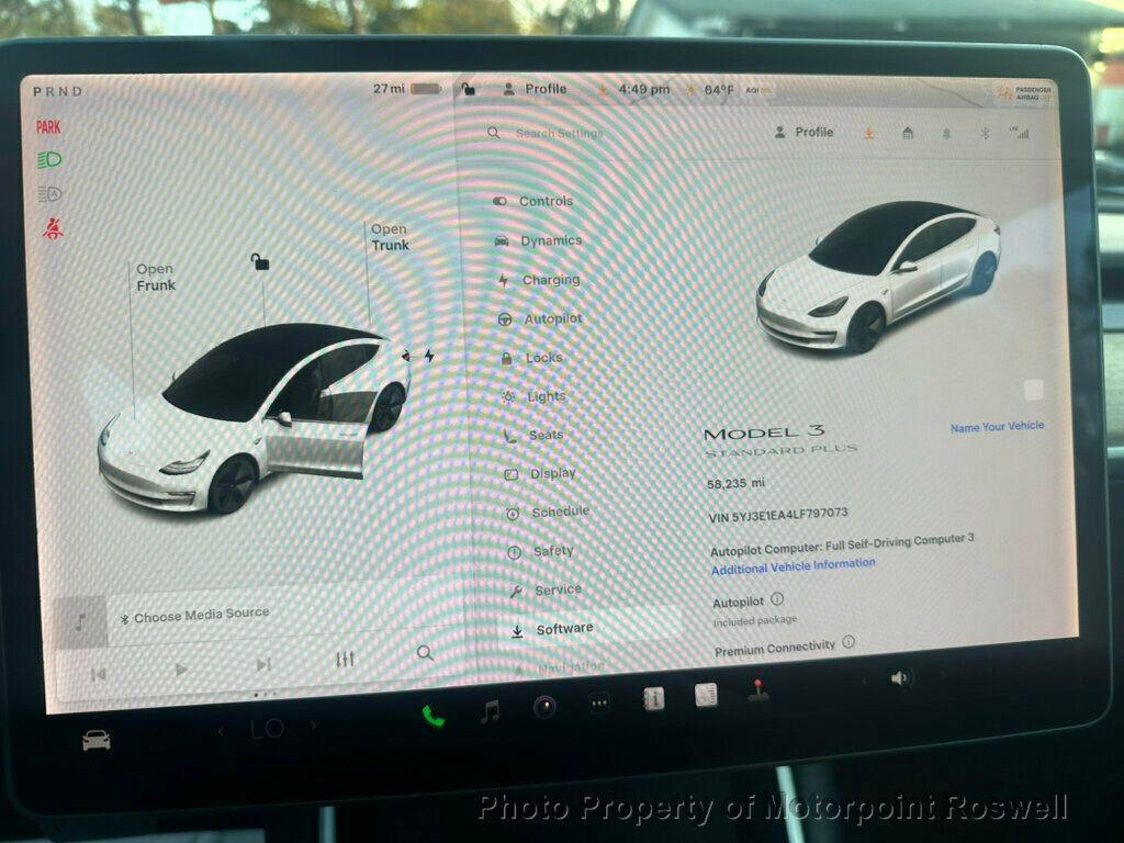 used 2020 Tesla Model 3 car, priced at $20,499