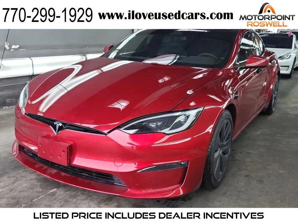 used 2024 Tesla Model S car, priced at $73,999