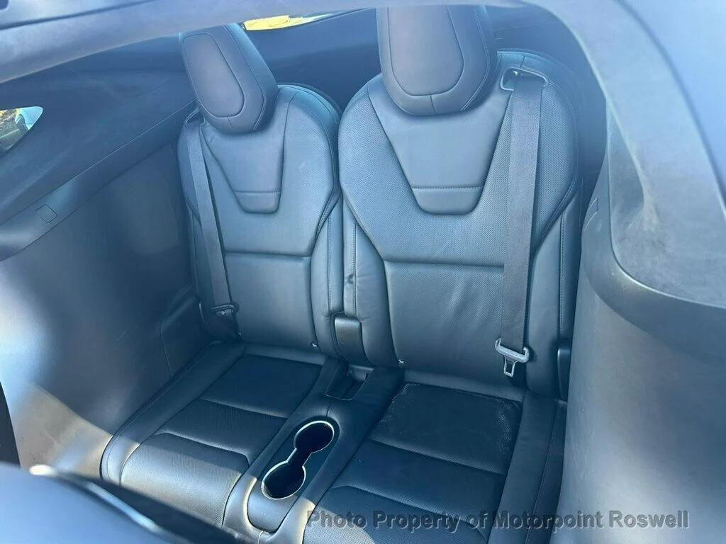 used 2016 Tesla Model X car, priced at $18,786