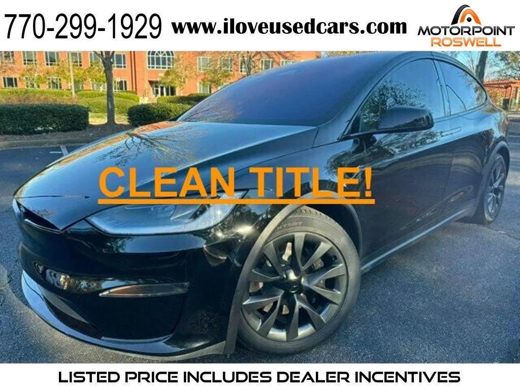 used 2024 Tesla Model X car, priced at $58,999