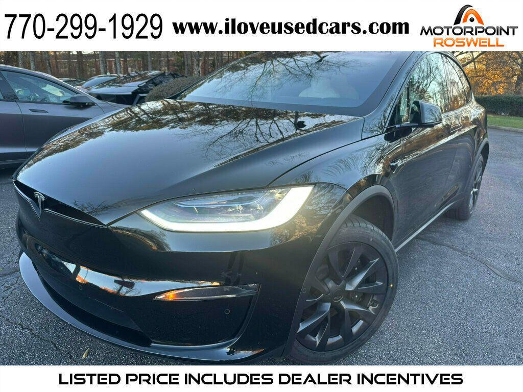 used 2023 Tesla Model X car, priced at $56,999