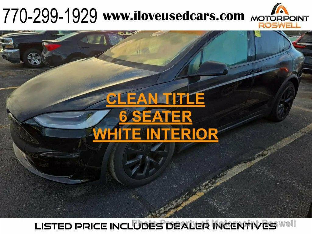 used 2023 Tesla Model X car, priced at $56,999