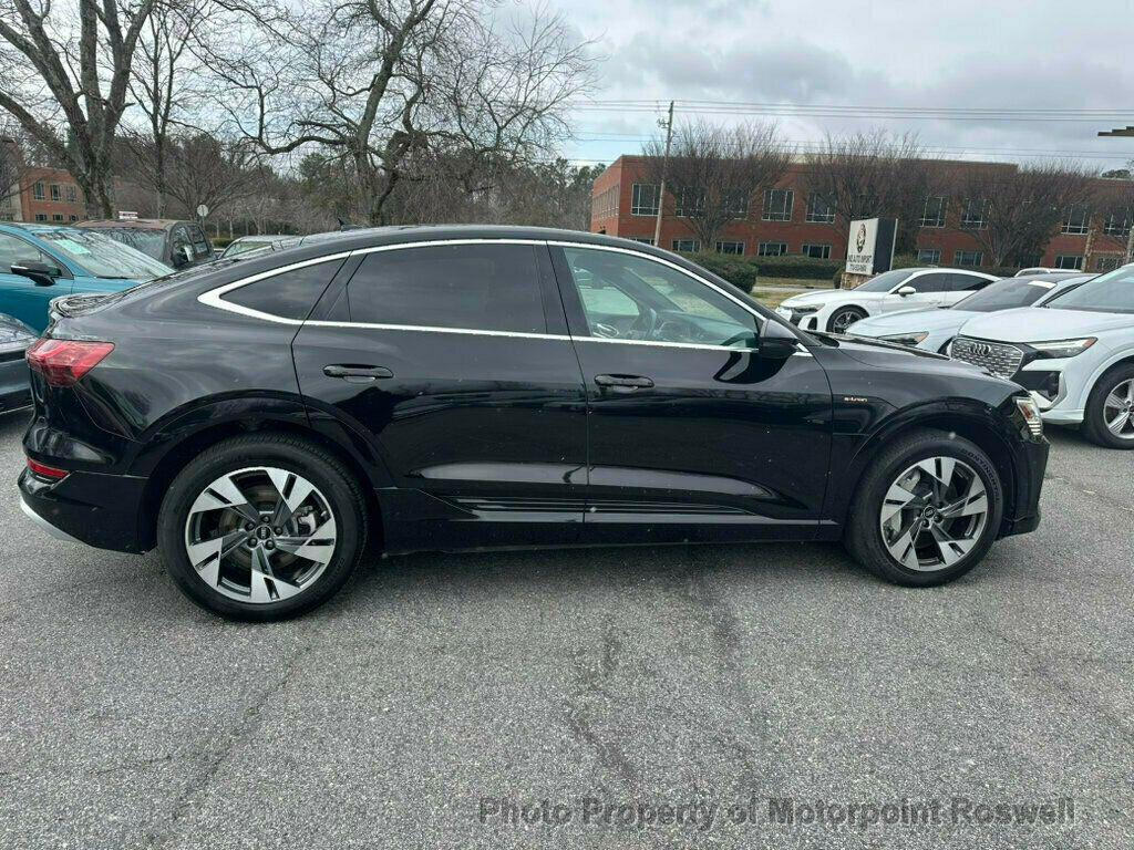 used 2022 Audi e-tron Sportback car, priced at $27,500
