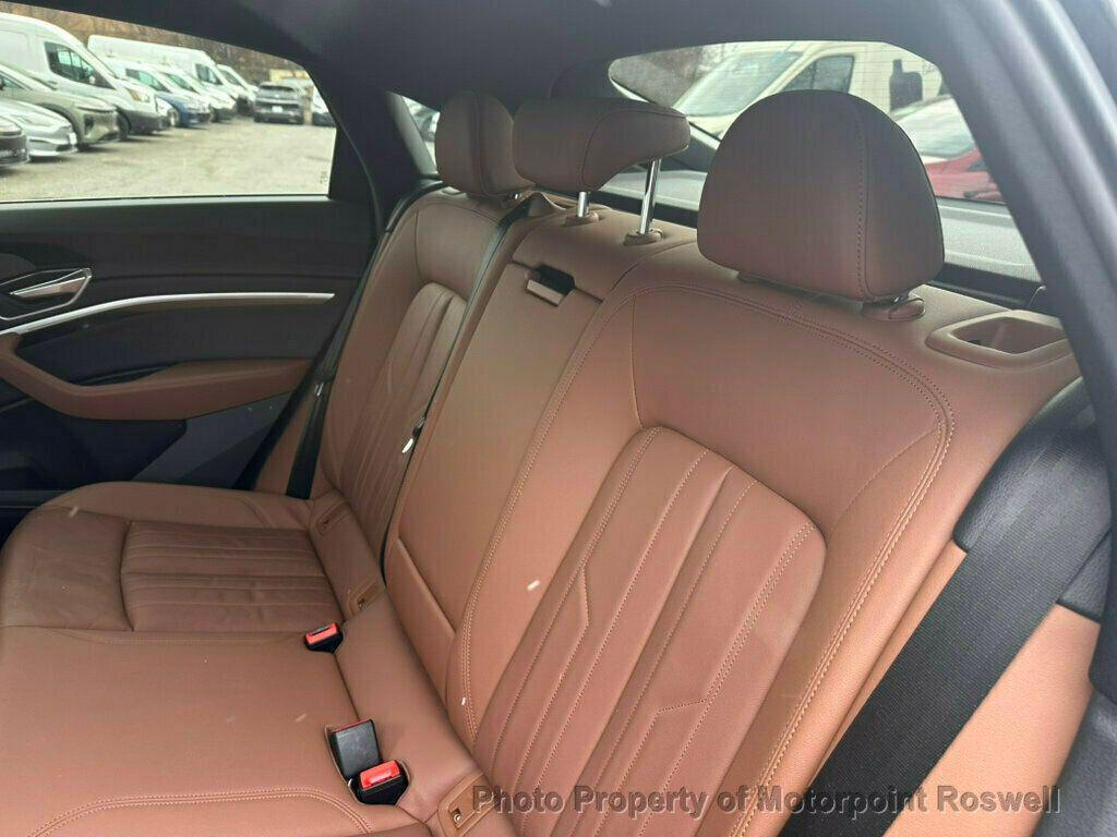 used 2022 Audi e-tron Sportback car, priced at $27,000