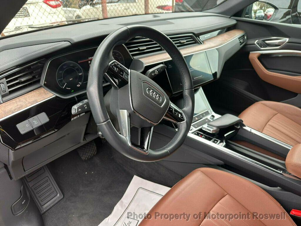 used 2022 Audi e-tron Sportback car, priced at $27,500