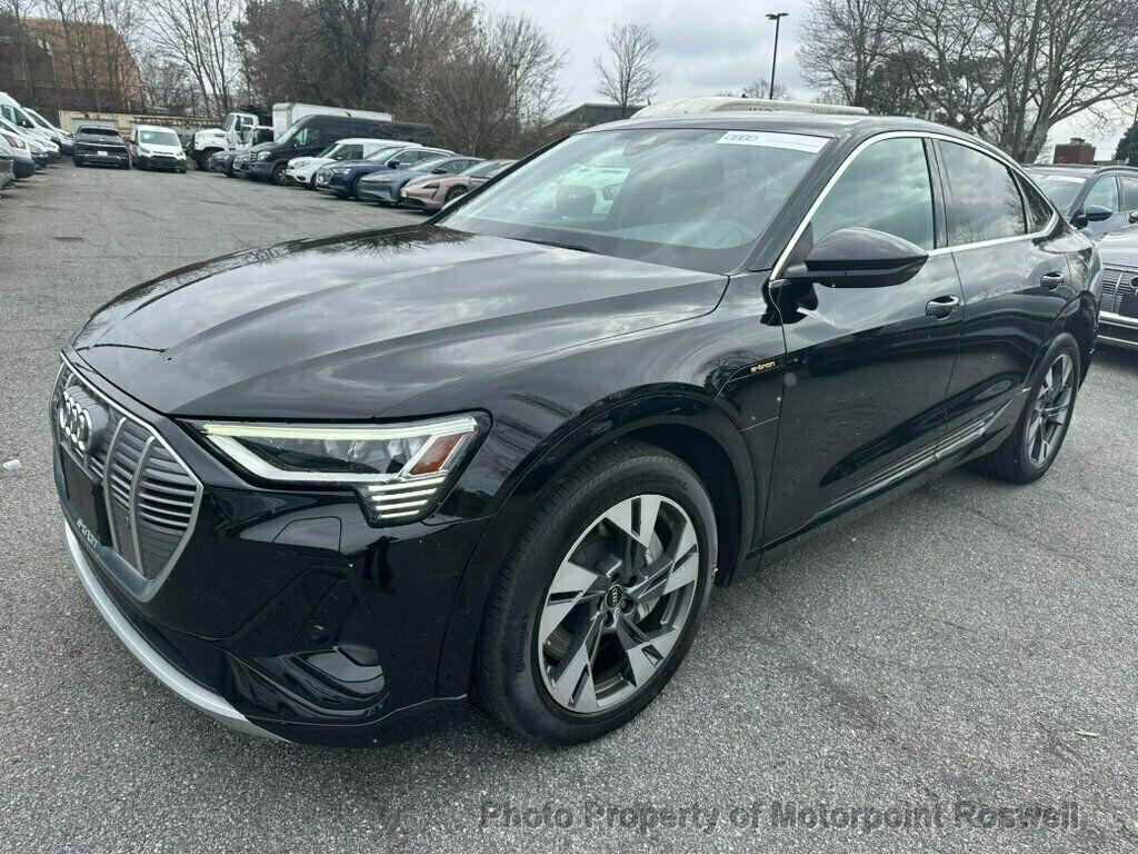 used 2022 Audi e-tron Sportback car, priced at $27,500