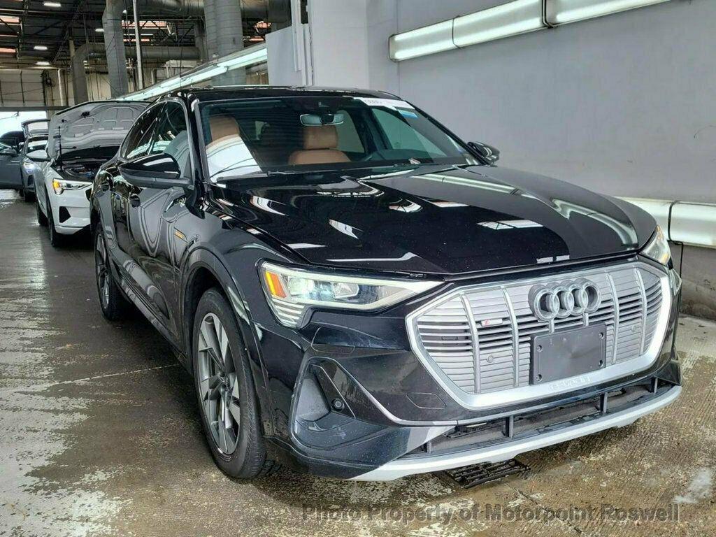 used 2022 Audi e-tron Sportback car, priced at $27,500