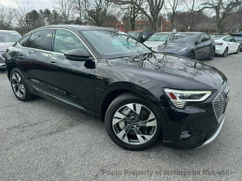 used 2022 Audi e-tron Sportback car, priced at $27,500