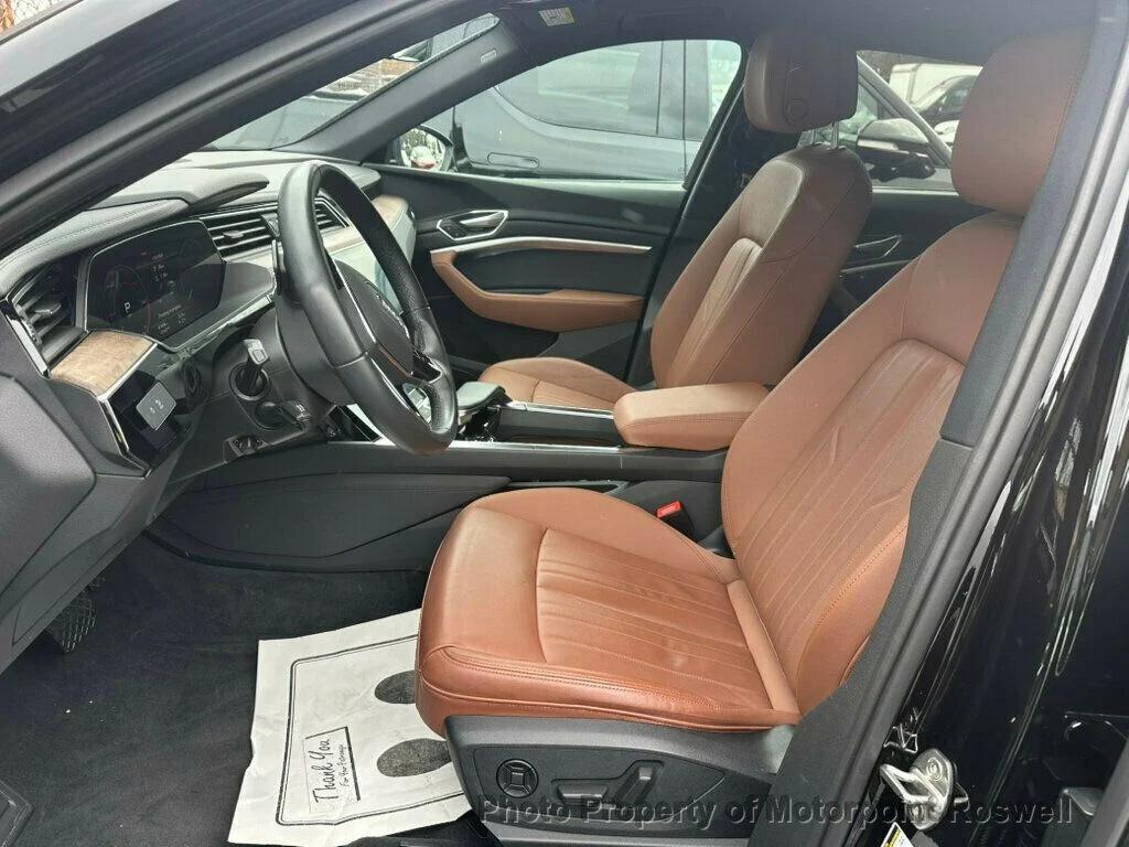 used 2022 Audi e-tron Sportback car, priced at $27,500