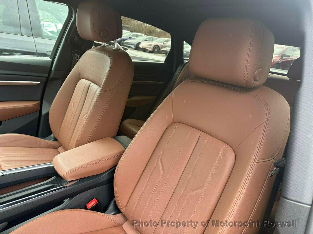 used 2022 Audi e-tron Sportback car, priced at $27,500
