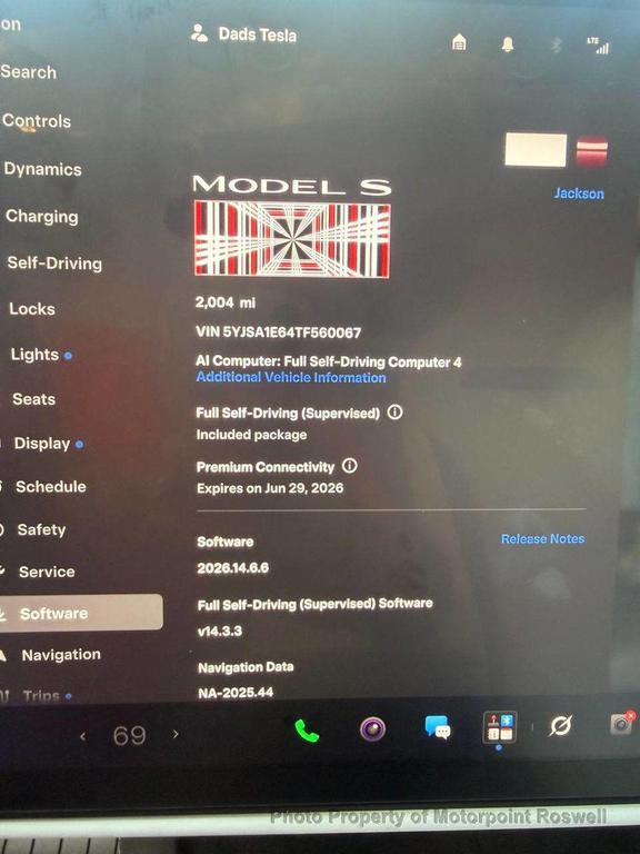 used 2026 Tesla Model S car