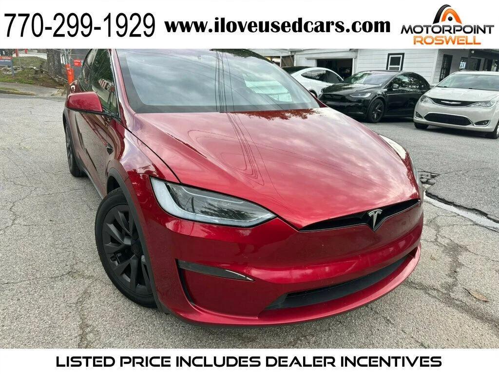 used 2024 Tesla Model X car, priced at $69,786