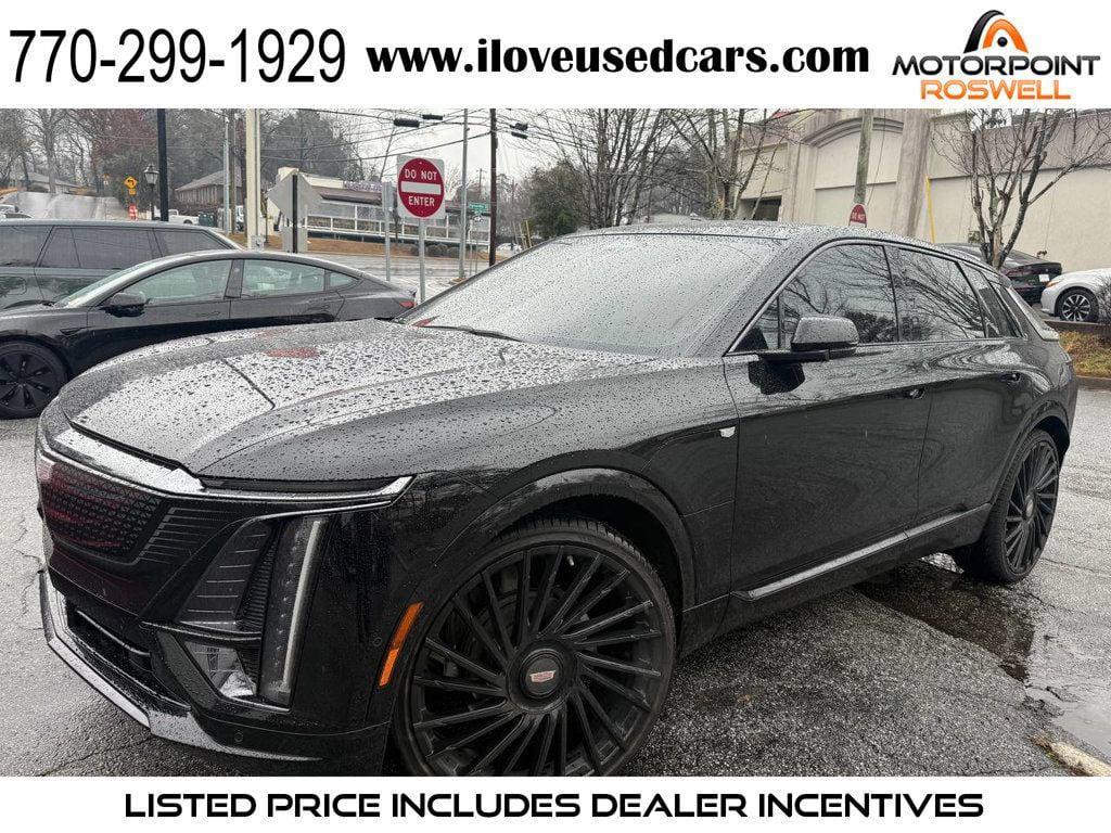 used 2024 Cadillac LYRIQ car, priced at $48,999
