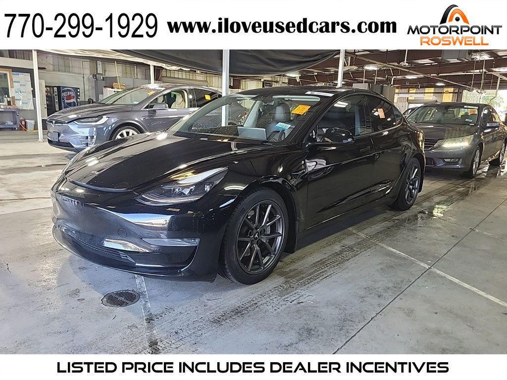 used 2021 Tesla Model 3 car, priced at $19,499