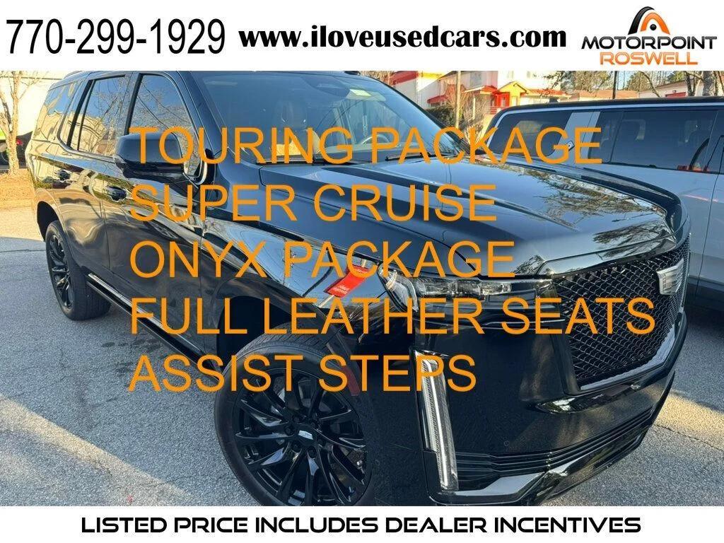 used 2023 Cadillac Escalade car, priced at $77,777