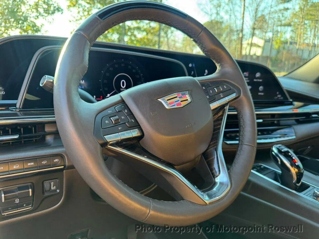 used 2023 Cadillac Escalade car, priced at $76,299