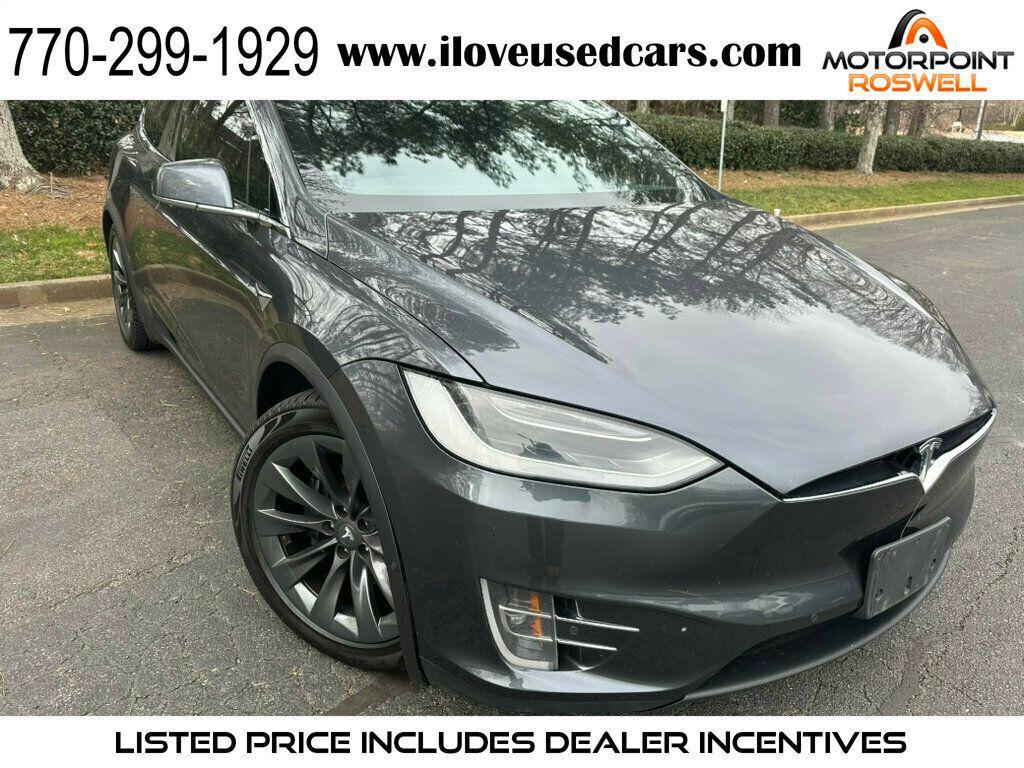 used 2018 Tesla Model X car, priced at $16,500