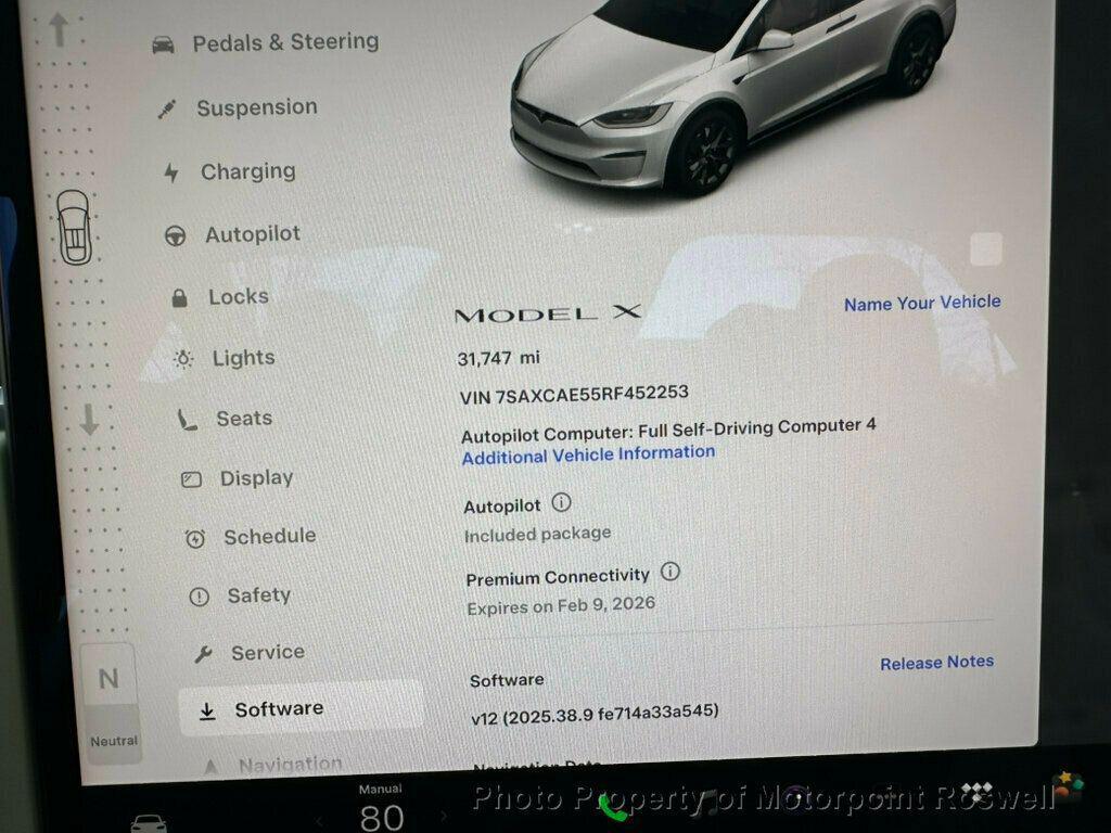 used 2024 Tesla Model X car, priced at $63,250