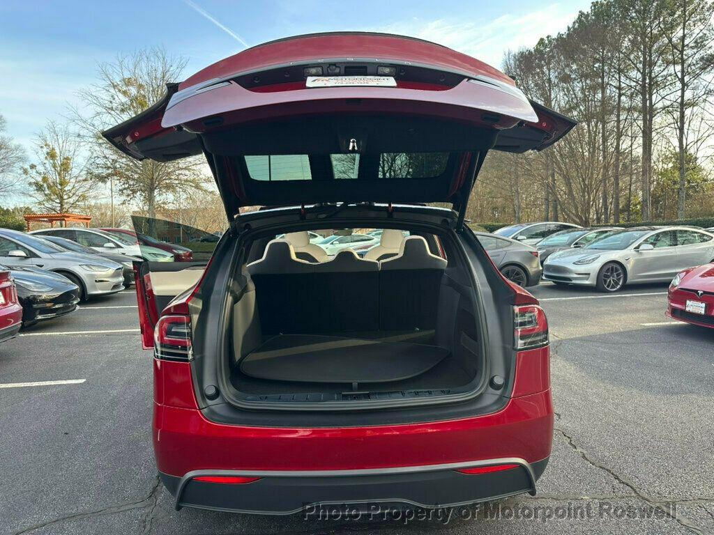 used 2024 Tesla Model X car, priced at $77,500