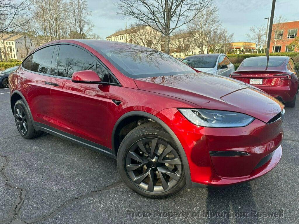 used 2024 Tesla Model X car, priced at $77,500