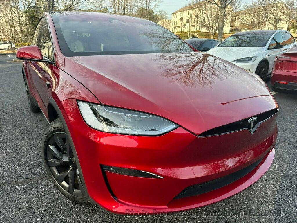 used 2024 Tesla Model X car, priced at $77,500