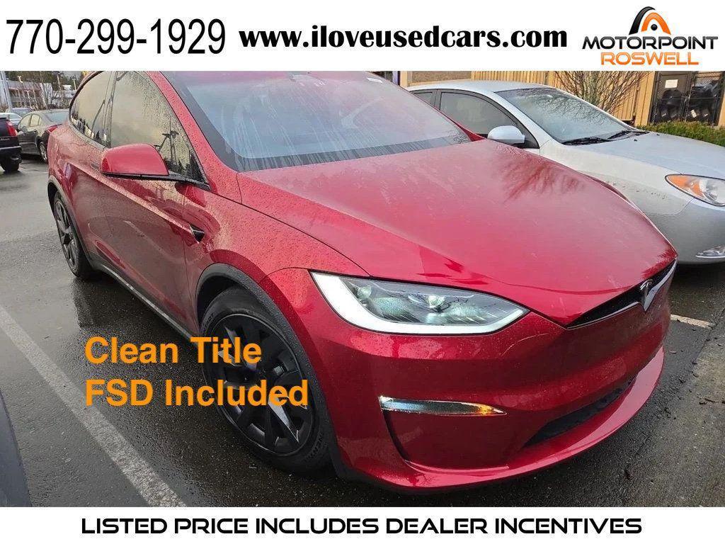 used 2024 Tesla Model X car, priced at $73,786