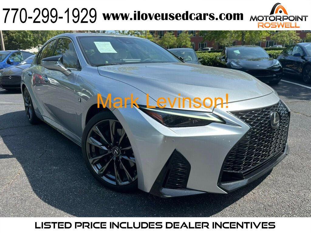 used 2021 Lexus IS 350 car, priced at $34,499