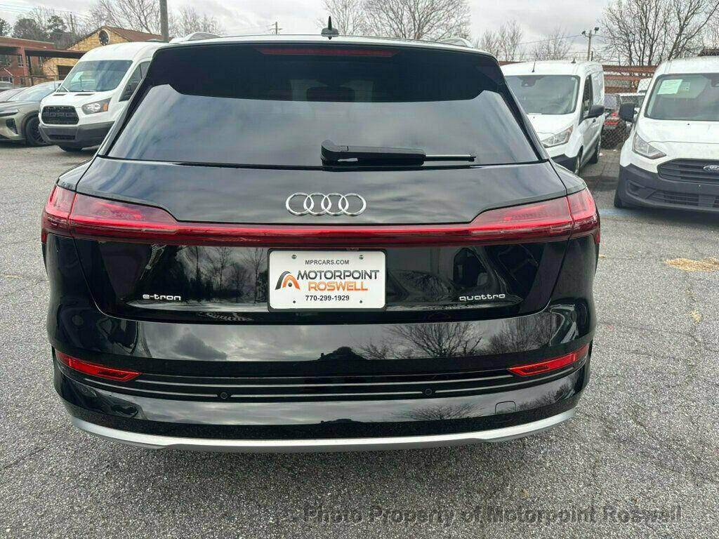 used 2022 Audi e-tron car, priced at $23,500