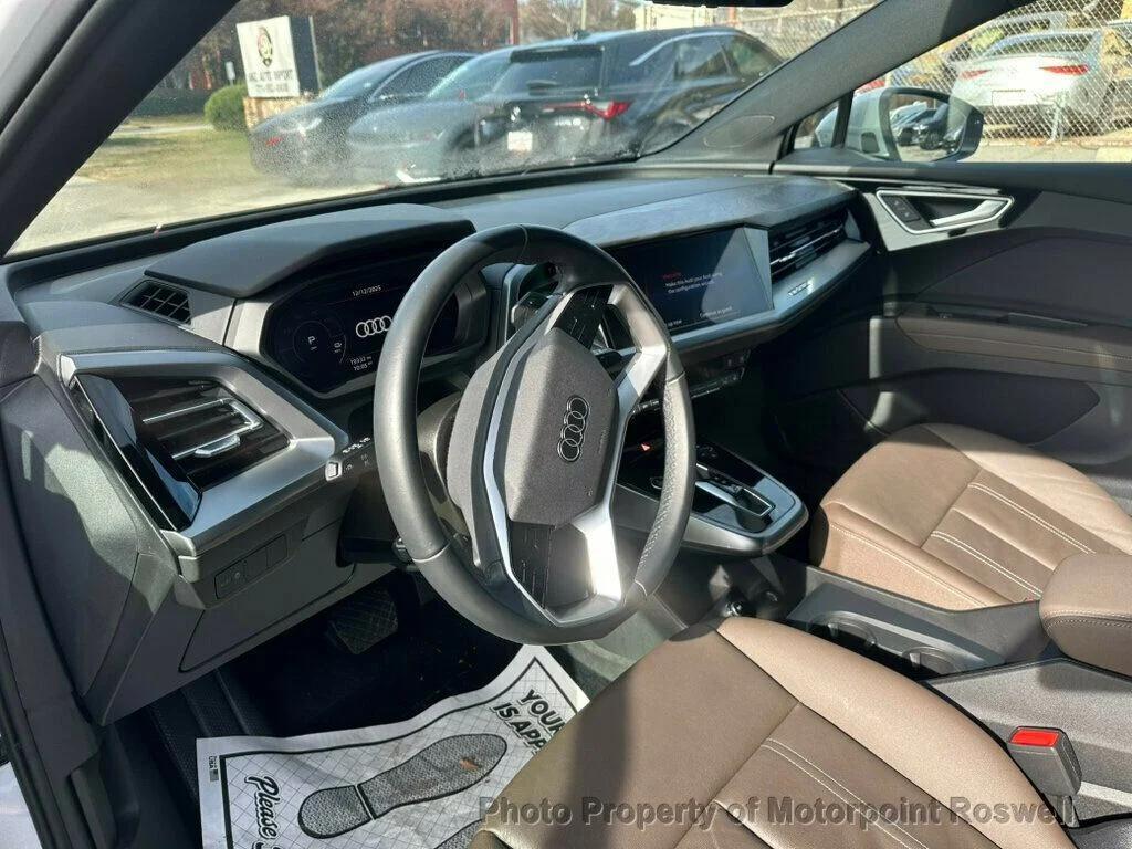 used 2024 Audi Q4 e-tron car, priced at $25,999