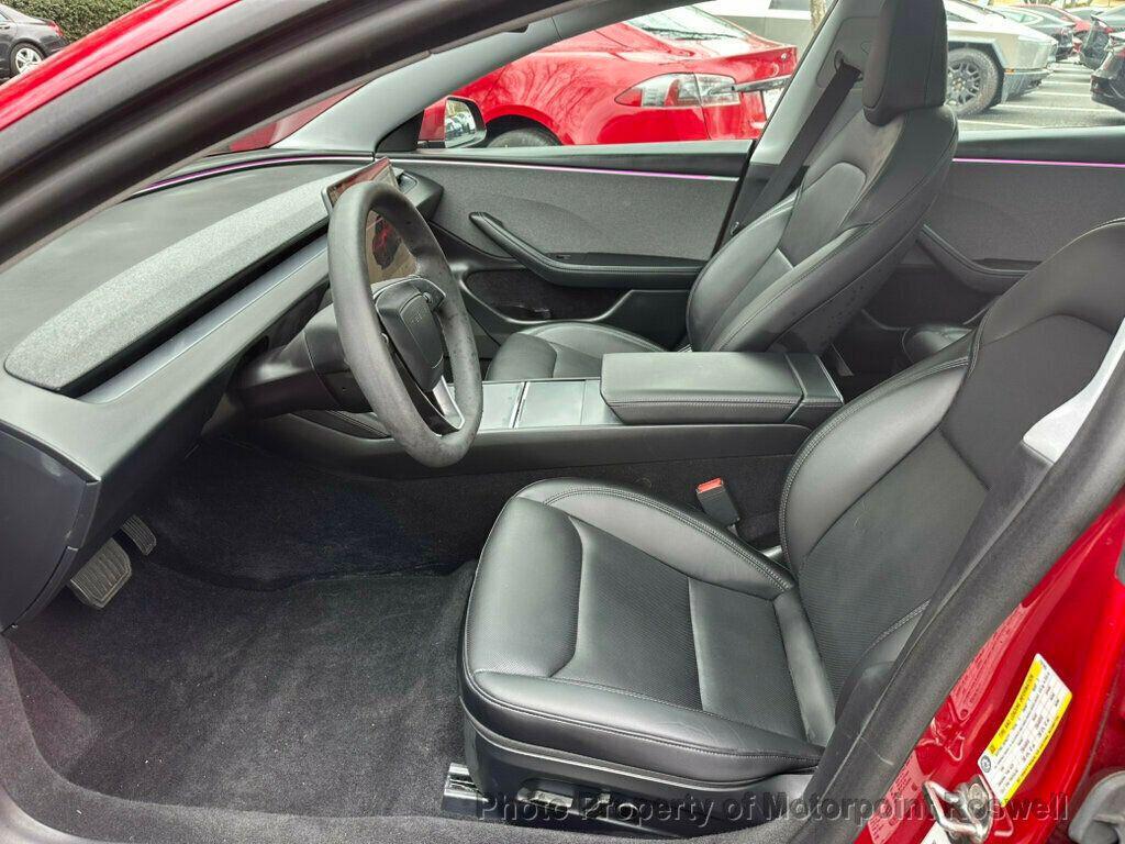 used 2024 Tesla Model 3 car, priced at $34,500