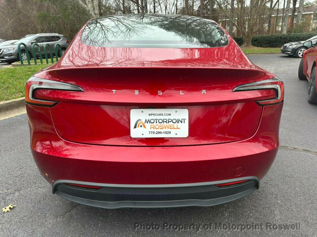 used 2024 Tesla Model 3 car, priced at $34,500