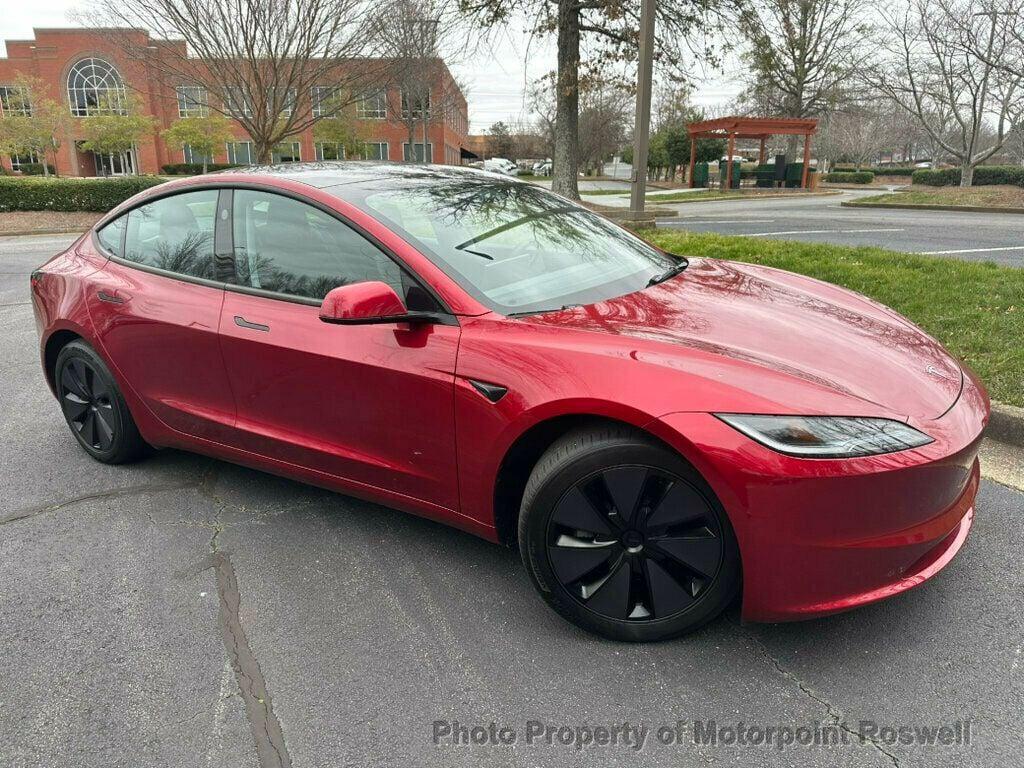 used 2024 Tesla Model 3 car, priced at $34,500