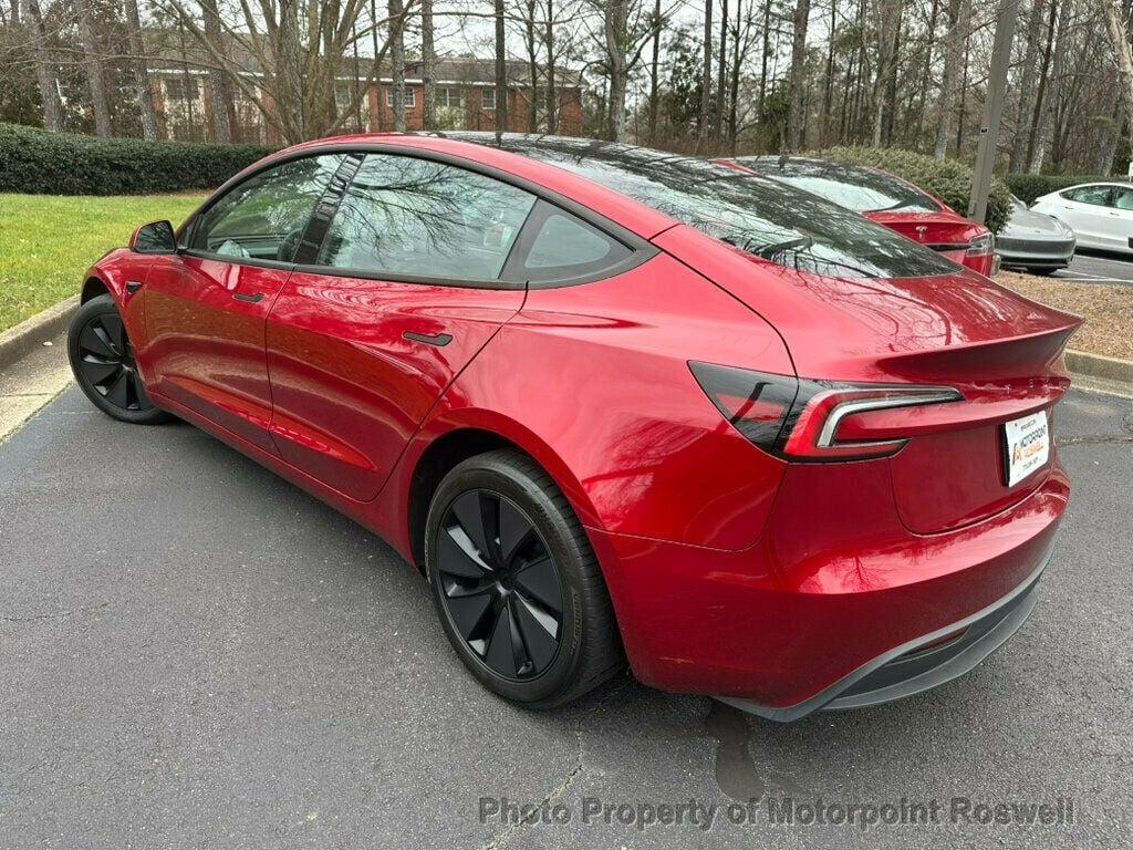 used 2024 Tesla Model 3 car, priced at $34,500