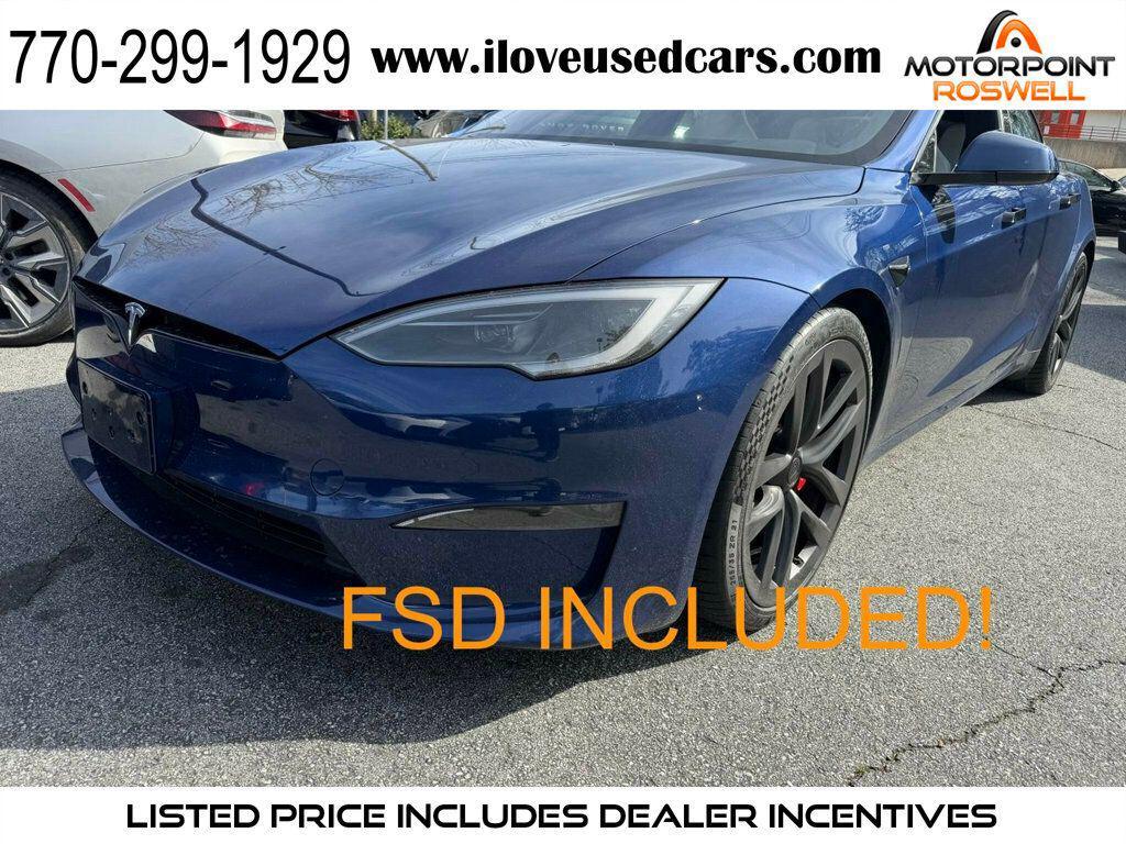 used 2024 Tesla Model S car, priced at $86,999