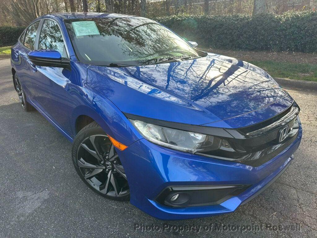 used 2021 Honda Civic car, priced at $18,500