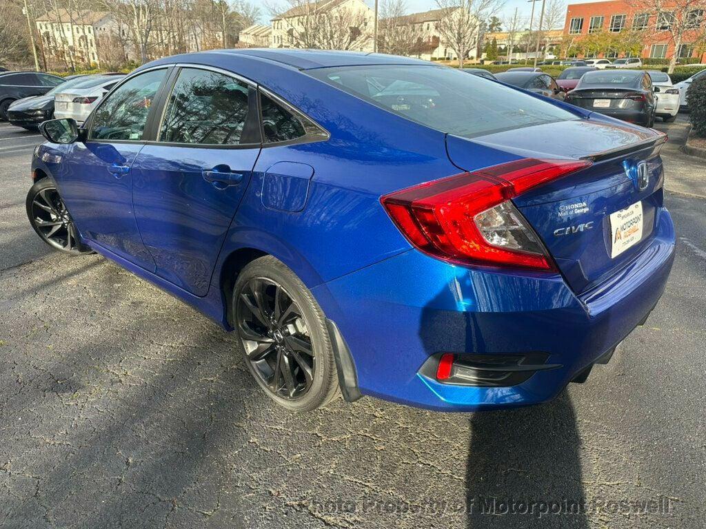 used 2021 Honda Civic car, priced at $18,500