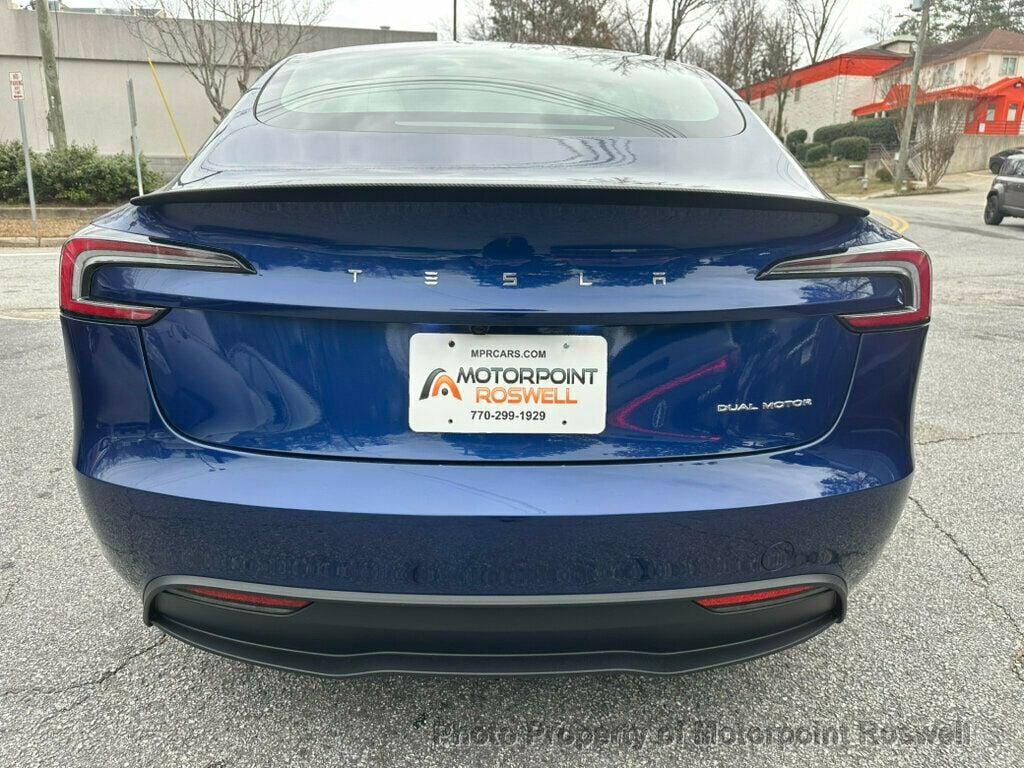 used 2025 Tesla Model 3 car, priced at $38,500